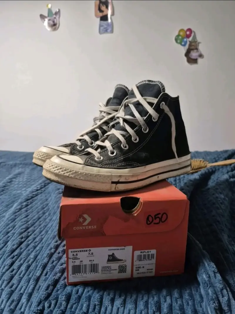 Zapatillas Converse Chuck Taylor Negras - 1