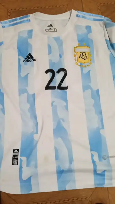 Camiseta Selección Argentina Adidas Número 22 - miniatura 1