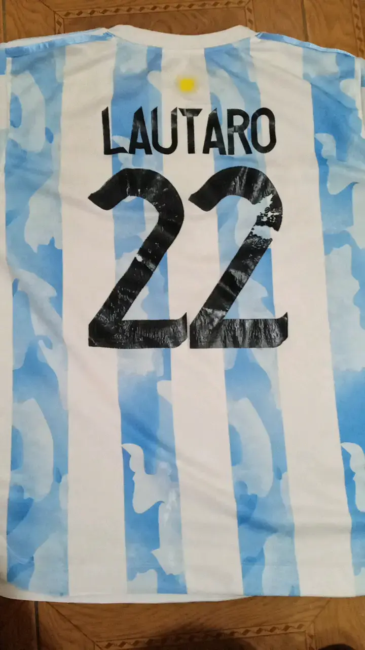 Camiseta Selección Argentina Adidas Número 22 - 2
