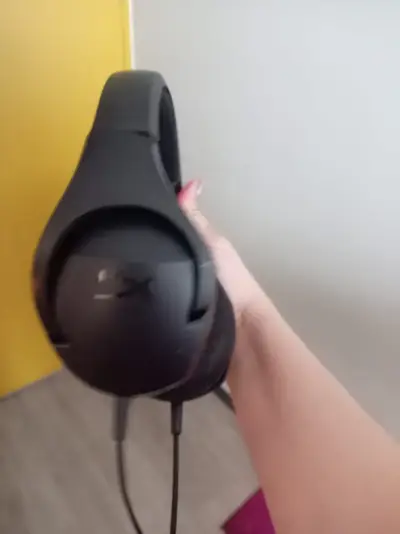 audifonos hyperx  Negros con Cable - miniatura 2