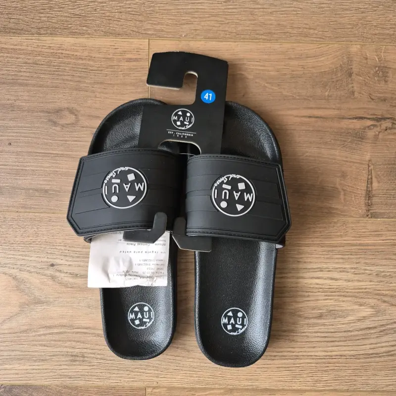 Sandalias negras Maui para hombre talla 41 - 1