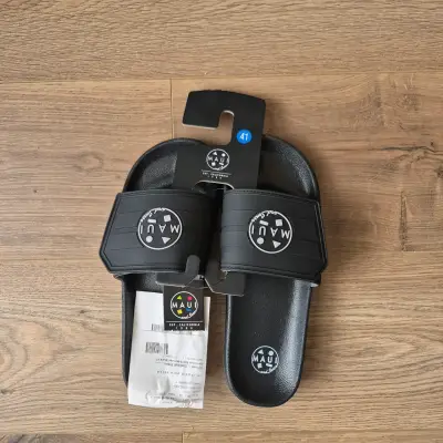 Sandalias negras Maui para hombre talla 41 - miniatura 2
