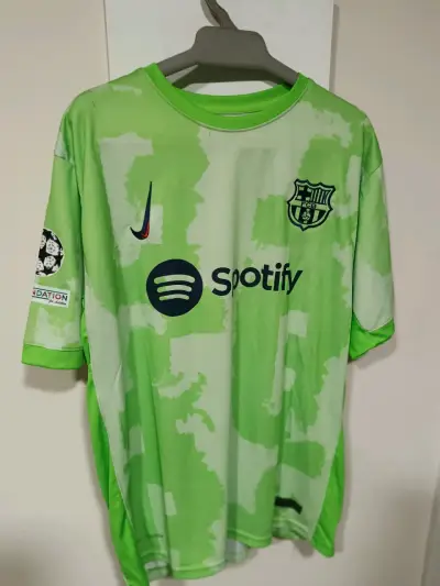 Camiseta de fútbol verde FC Barcelona Pedri - miniatura 1