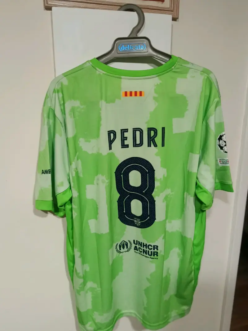 Camiseta de fútbol verde FC Barcelona Pedri - 3
