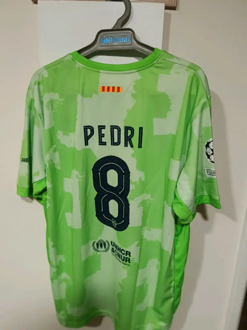 Camiseta de fútbol verde FC Barcelona Pedri - 4