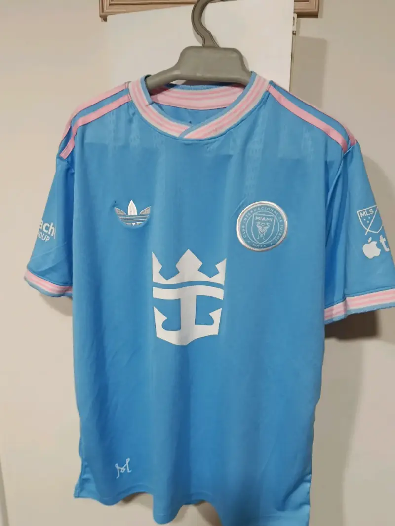 Camiseta de fútbol Messi Inter Miami azul - 1