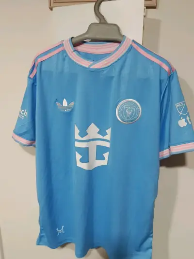 Camiseta de fútbol Messi Inter Miami azul - miniatura 1
