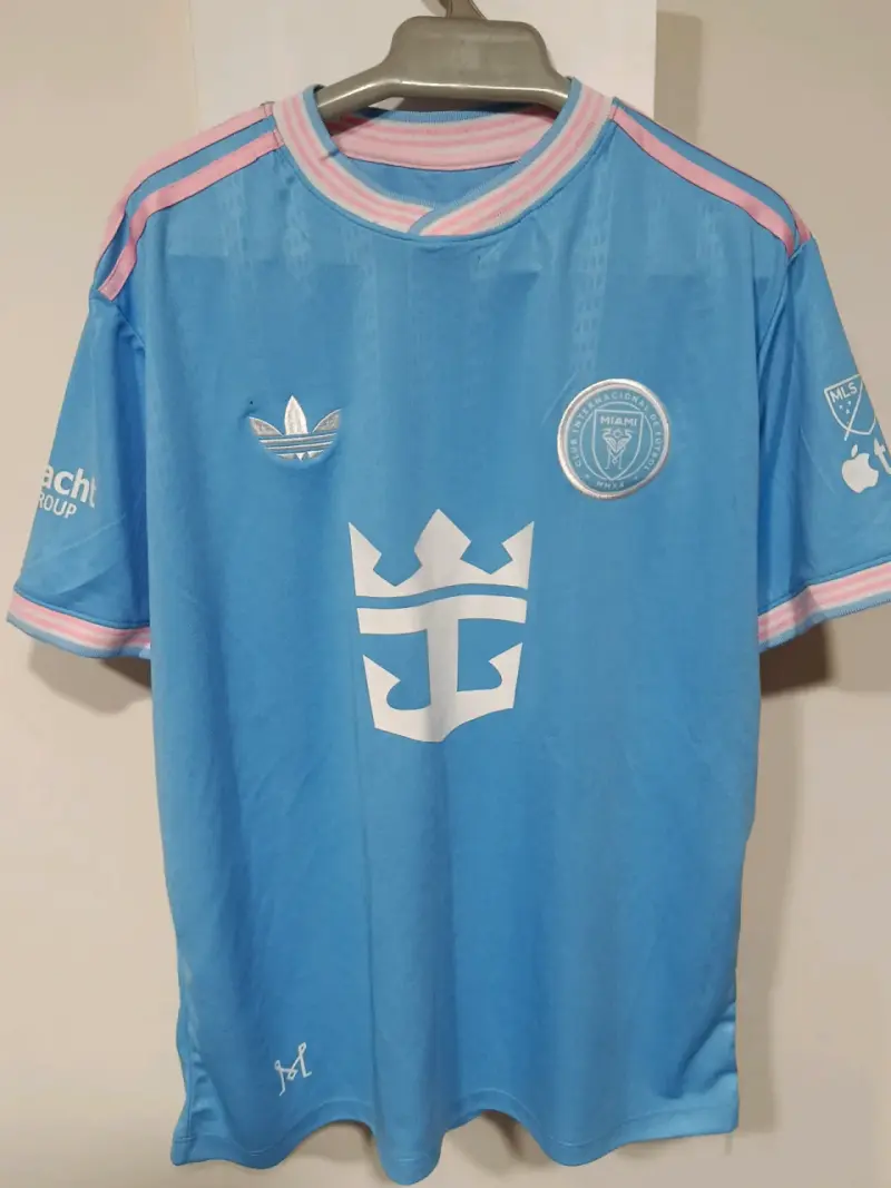 Camiseta de fútbol Messi Inter Miami azul - 2