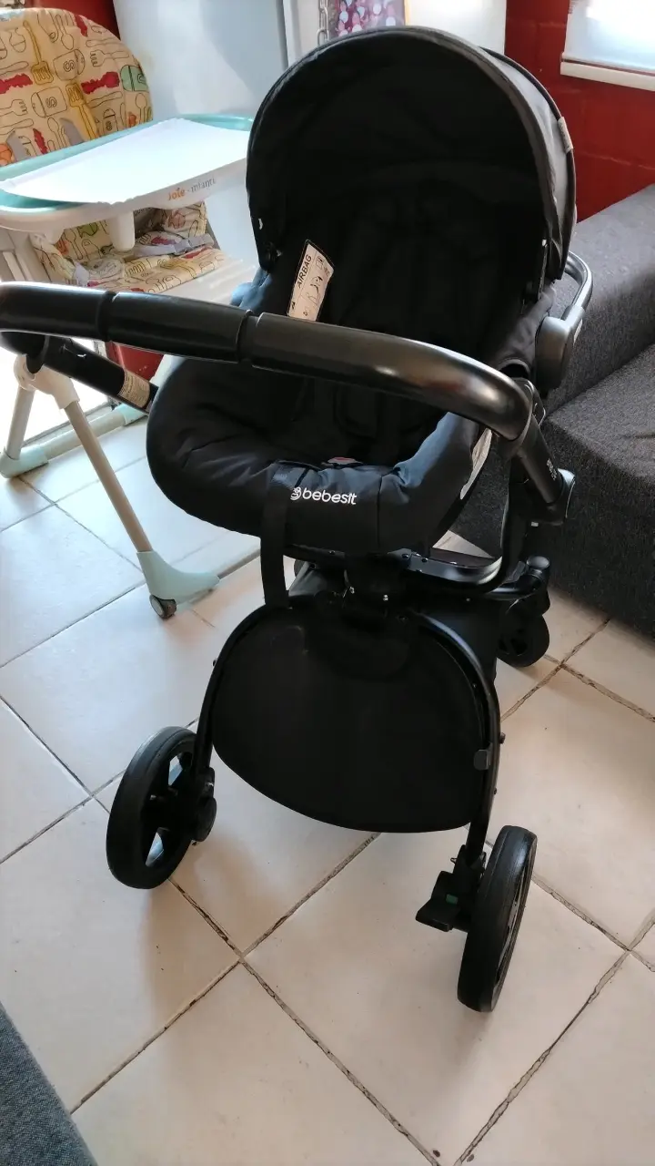 Coche de bebé deluxe 360 negro - 5