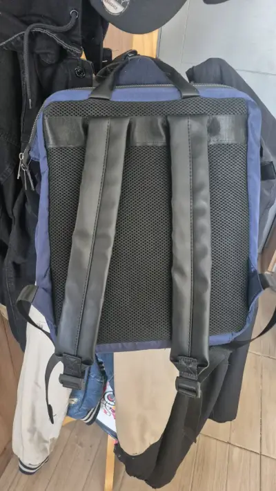 Mochila Index azul con bolsillo para notebook - miniatura 2