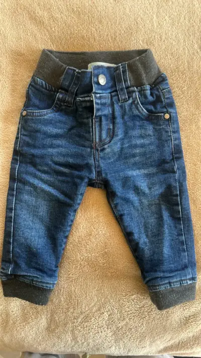Jeans de bebé Infanti azul talla 6-9 meses - miniatura 2
