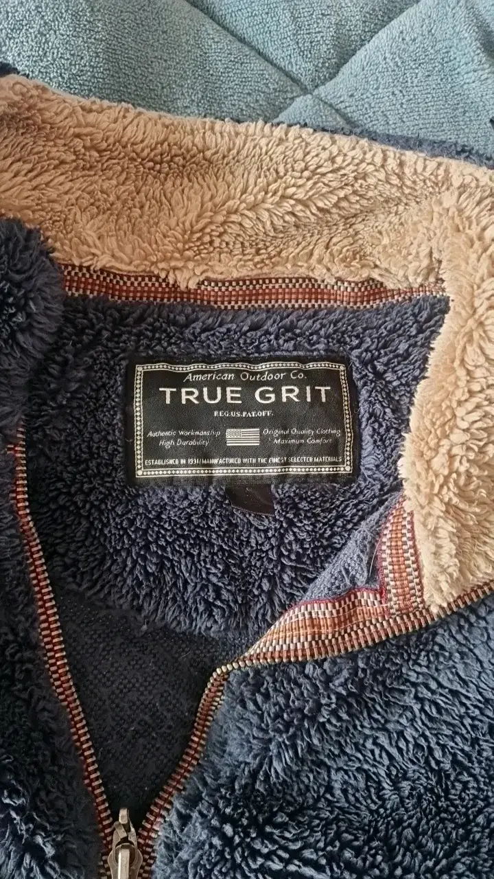 Polar azul True Grit con cierre - 1