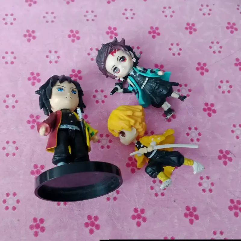 Figuras de acción Demon Slayer set de 3