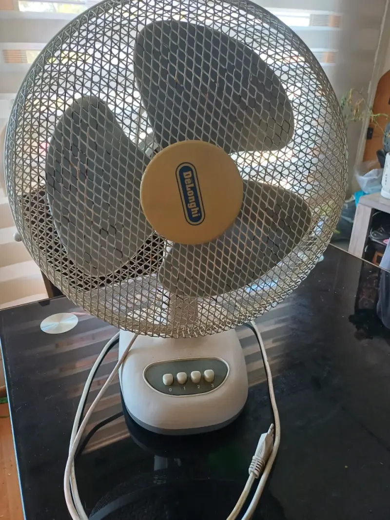 Ventilador de Mesa DeLonghi con Control de Velocidad