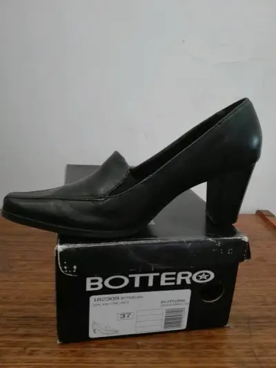 Zapatos de tacón negro Bottero talla 37 - miniatura 1