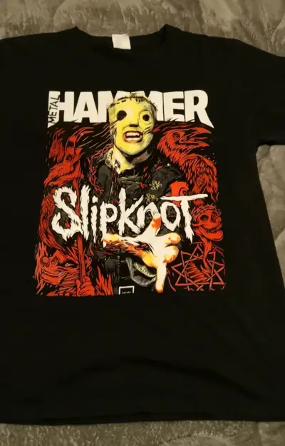 Polera Slipknot Metal Hammer Negra - miniatura 1