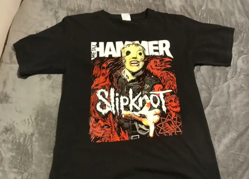 Polera Slipknot Metal Hammer Negra - 2
