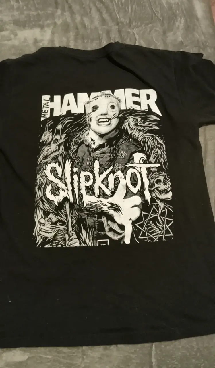 Polera Slipknot Metal Hammer Negra - 3