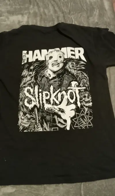 Polera Slipknot Metal Hammer Negra - miniatura 3