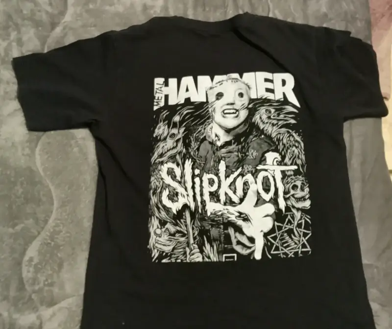 Polera Slipknot Metal Hammer Negra - 4