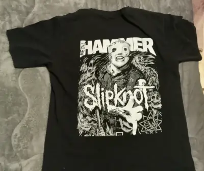 Polera Slipknot Metal Hammer Negra - miniatura 4