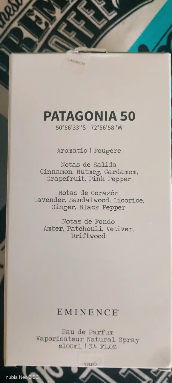 Perfume Patagonia 50 Eminence 100ml usado aprox5ml - 5