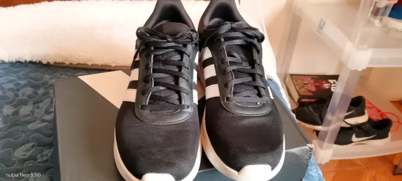 Zapatillas deportivas negras Adidas Lite racer 42 - 2