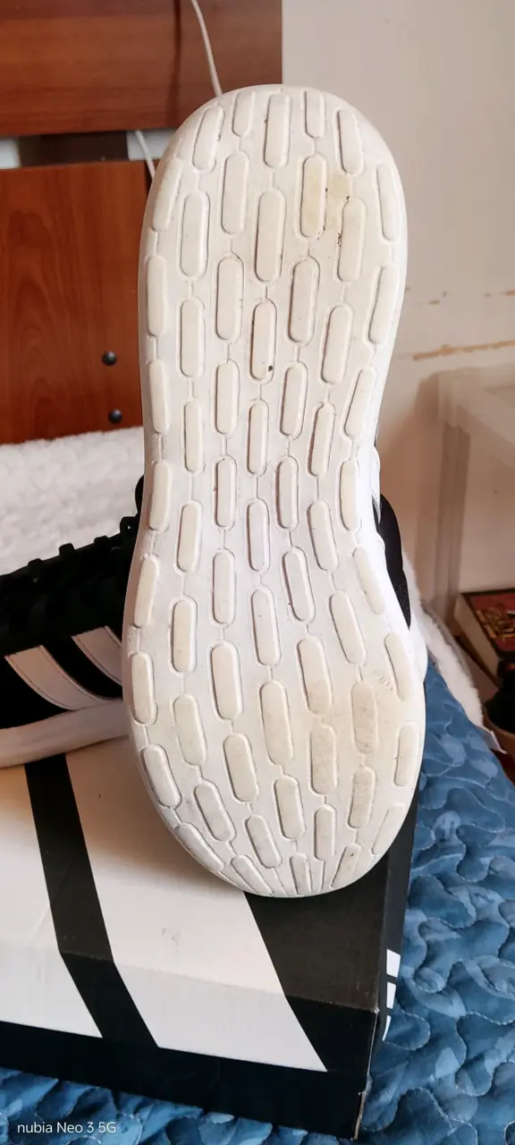 Zapatillas deportivas negras Adidas Lite racer 42 - 5