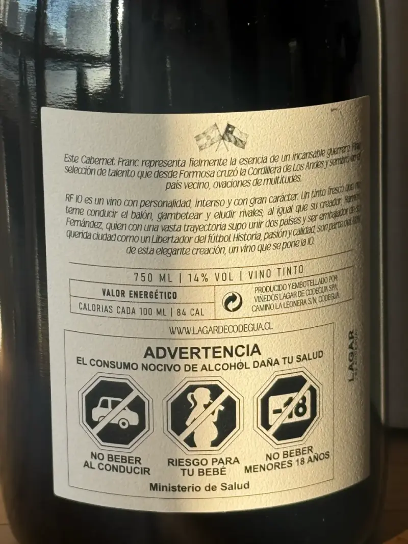 RF10 x2 Vino Cabernet Franc - 5