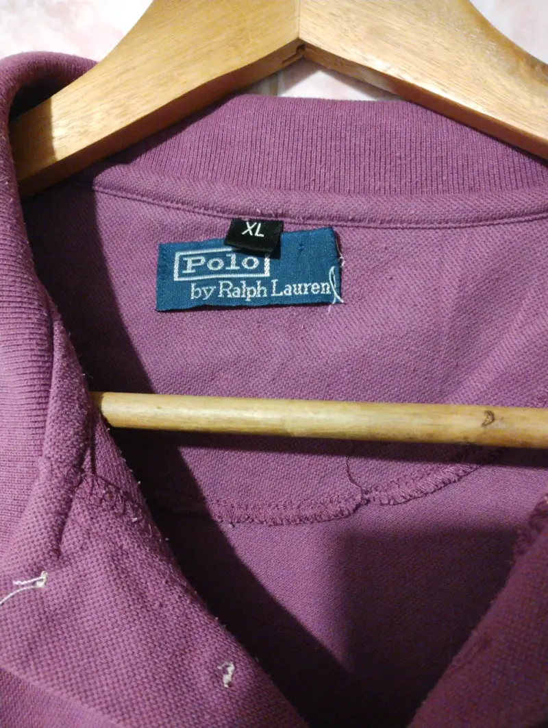 Polera Polo Ralph Lauren color morado s - 2