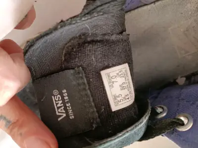 Zapatillas Vans negras con diseño animal print 37 - miniatura 4