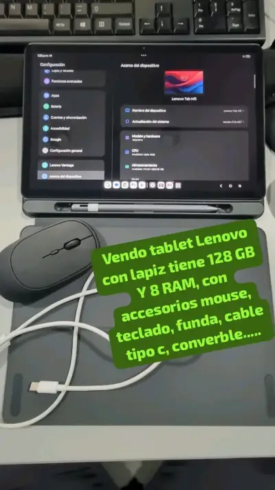Tablet Lenovo Tab M11 con accesorios - miniatura 1