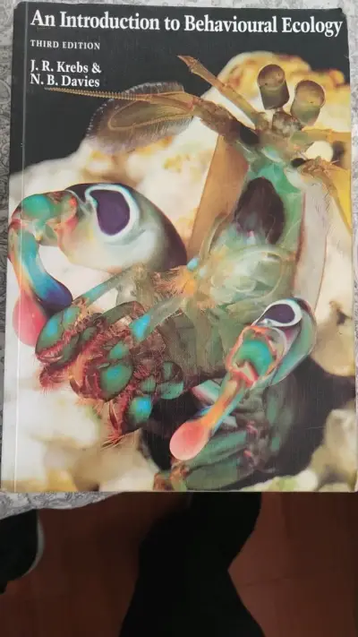 Libro An Introduction to Behavioural Ecology Tercera Edición - miniatura 1
