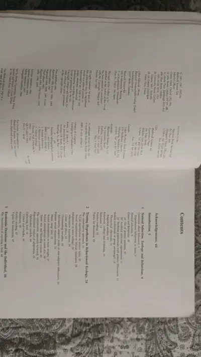 Libro An Introduction to Behavioural Ecology Tercera Edición - miniatura 2