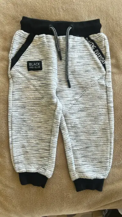 Pantalones deportivos para niño Black and Blue - miniatura 1