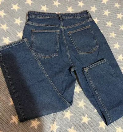 Jeans de mezclilla azul H&M talla 44 - miniatura 6