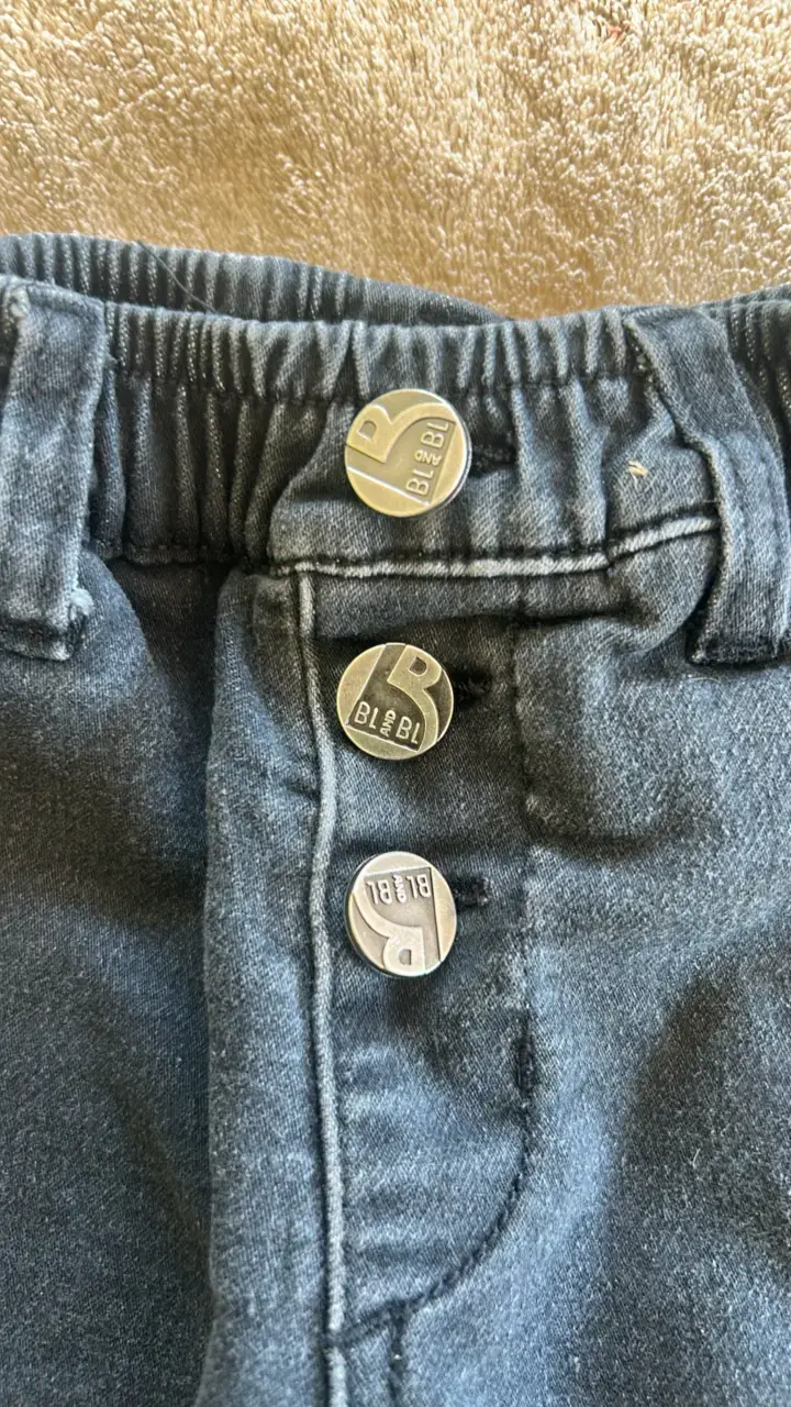 Pantalones de mezclilla para niños Black & Blue - 2