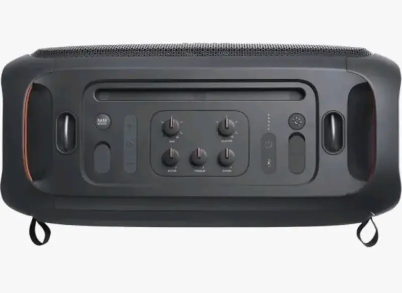 Parlante portátil JBL con micrófonos y luces LED - 2
