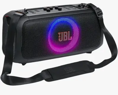 Parlante portátil JBL con micrófonos y luces LED - miniatura 3