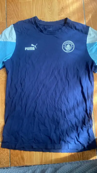 Polera Puma Manchester City Azul - miniatura 1