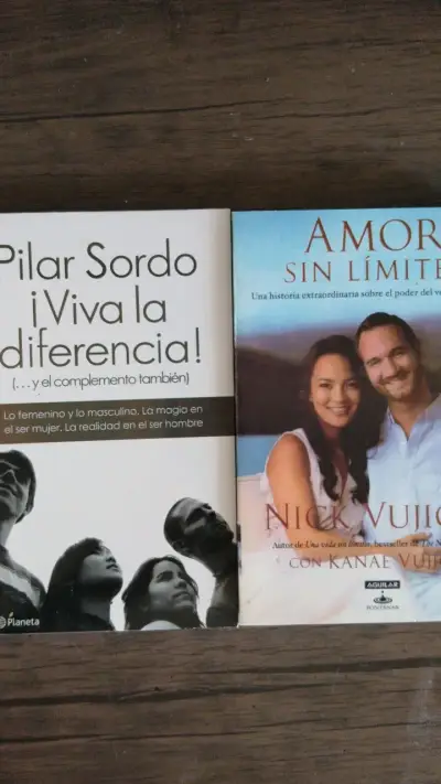 Libros 'Viva la Diferencia' y 'Amor Sin Límites' - miniatura 1