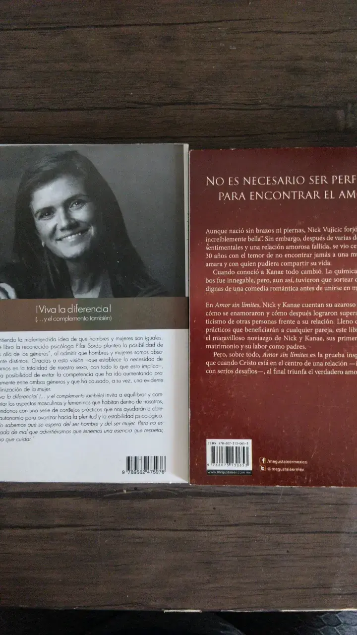 Libros 'Viva la Diferencia' y 'Amor Sin Límites' - 4