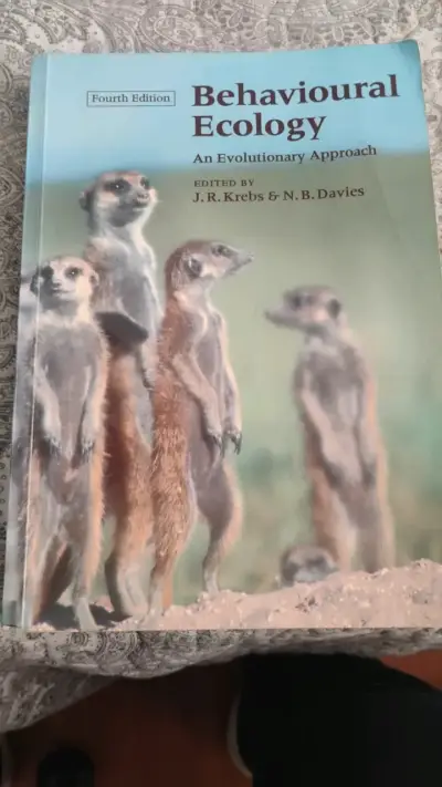 Libro Behavioural Ecology Cuarta Edición - miniatura 1