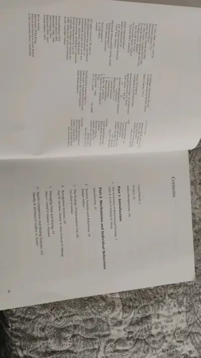 Libro Behavioural Ecology Cuarta Edición - miniatura 2