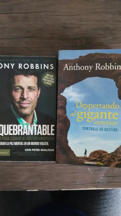 Pack de libros de Anthony Robbins en español - miniatura 1