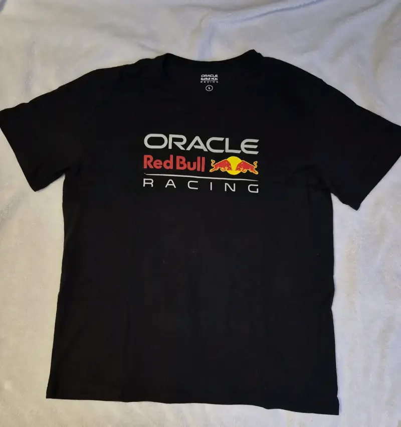 Polera Oracle Red Bull Racing Negra Talla L - 1