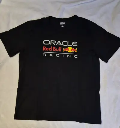 Polera Oracle Red Bull Racing Negra Talla L - miniatura 1