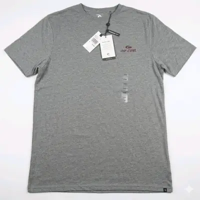 Polera gris Rip Curl para hombre, talla L - miniatura 1