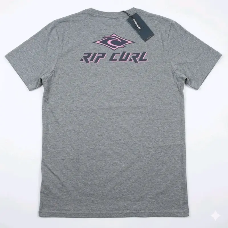 Polera gris Rip Curl para hombre, talla L - 2