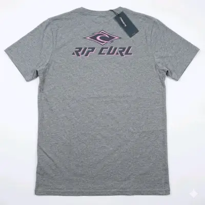 Polera gris Rip Curl para hombre, talla L - miniatura 2